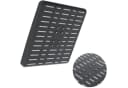 Wellgro Regendusche ABS-Kunststoff Schwarz Matt 25x25 cm Bild 1