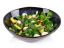 SÄNGER Salatschüssel Tokio Blau Schwarz Steingut Handmade Bild 2
