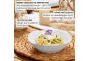 SÄNGER Pastateller Set Bilgola Weiß 6-tlg. Porzellan Bild 5