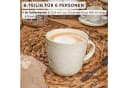 SÄNGER Kaffeebecher Set 6-tlg. Key West Steingut Beige Bild 1
