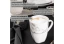 SÄNGER Kaffeebecher 6-tlg. Weiß Marmor Porzellan Bild 5