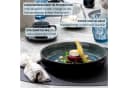 SÄNGER Teller Set Manila 6-tlg. Pastaschalen Steingut Blau-Schwarz Bild 5
