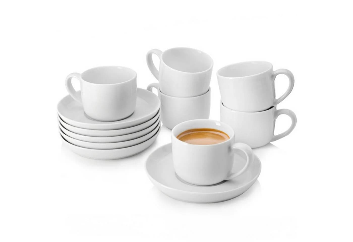 SÄNGER Kaffeeservice Marlo 12-tlg. Weiß Porzellan - Bild 2