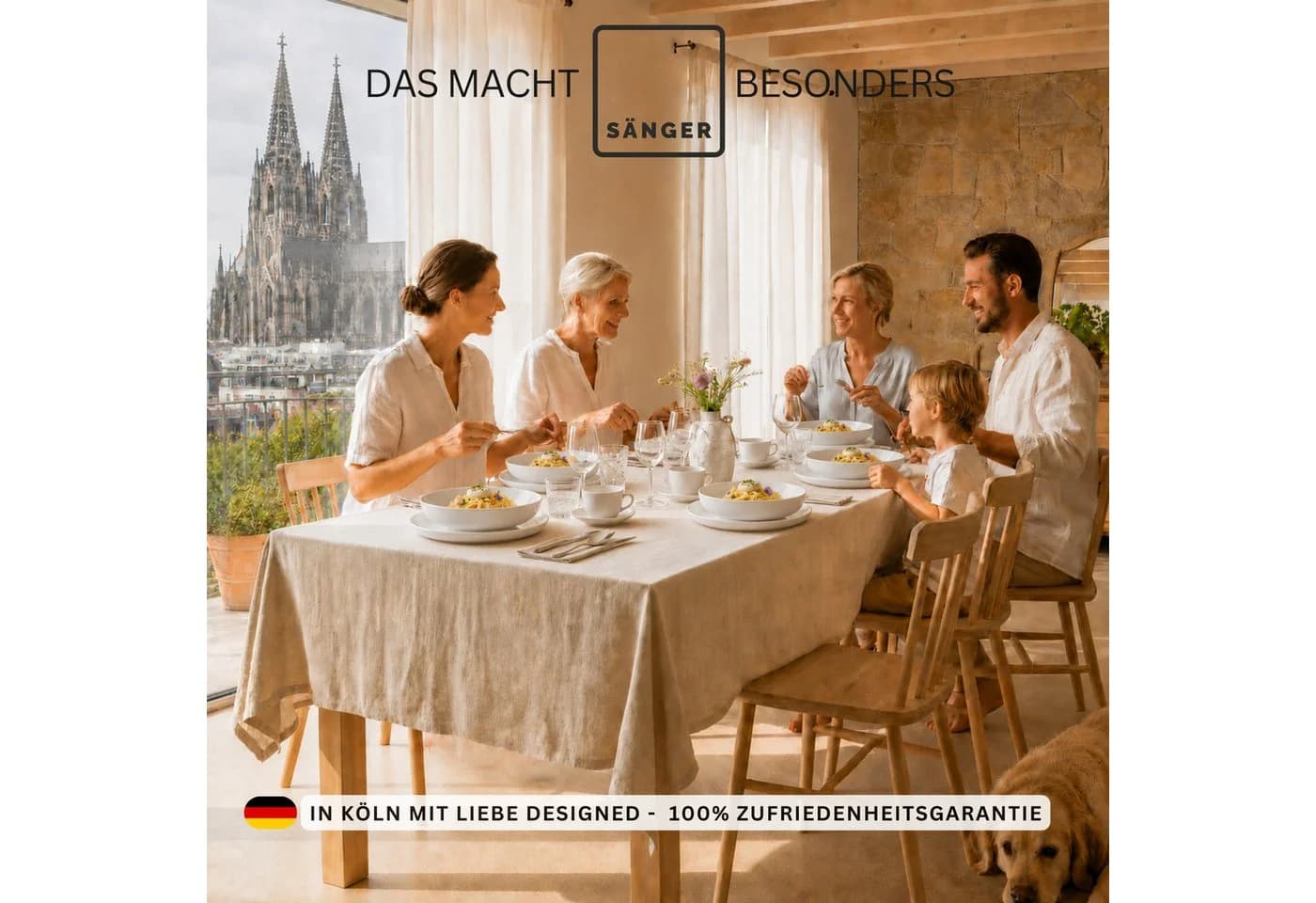 SÄNGER Tafelservice Marlo Geschirrset 30-tlg. Weiß Porzellan Modern - Bild 5