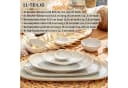 SÄNGER Geschirr-Set Korfu 11-tlg. Steingut Beige Bild 1
