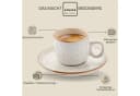 SÄNGER Espressotassen Set 12-tlg. Rio Steingut Beige Bild 4
