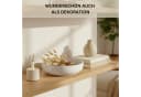 SÄNGER Servierschale Korfu Steingut Creme Beige Handmade Bild 5