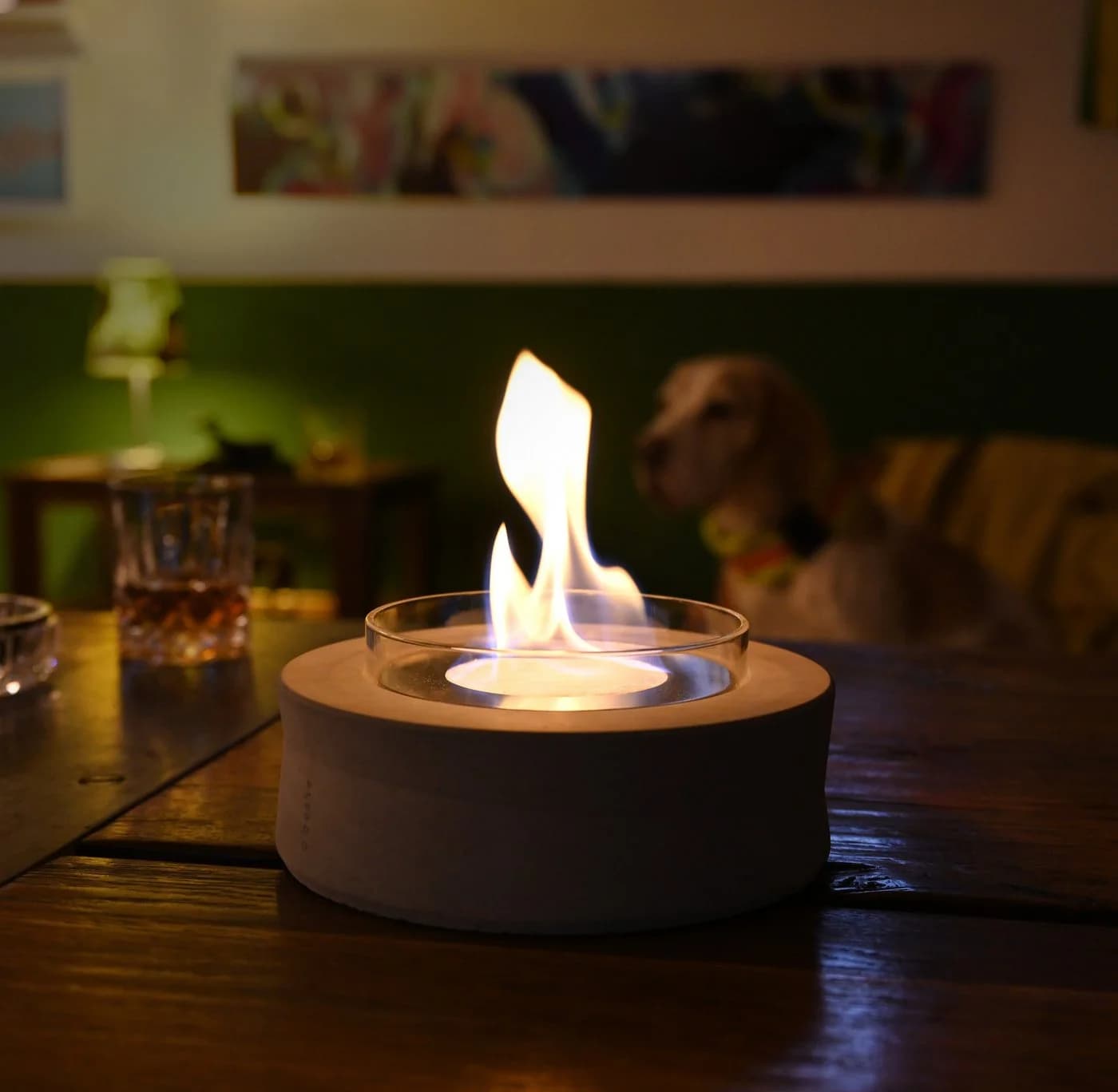 beske Tischfeuer Ethanolfeuer 'Koro' Ø20cm Ethanolfeuer