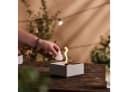 beske Outdoorkerze Betonfeuer® - Meru mit Dauerdocht, Wachsrecycling Bild 3