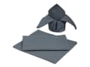 Engelland Stoffserviette Mundtuch 45x45 cm Grau Damast 3er Set Bild 1