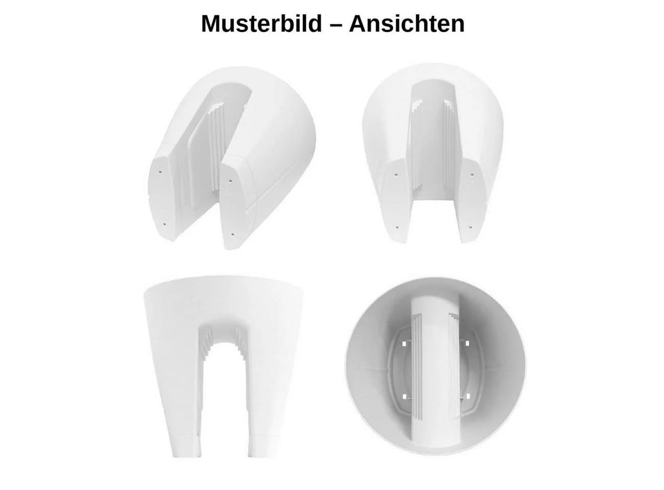 Engelland Blumentopf Geländertopf mit Wasserauffangschalen - Bild 5