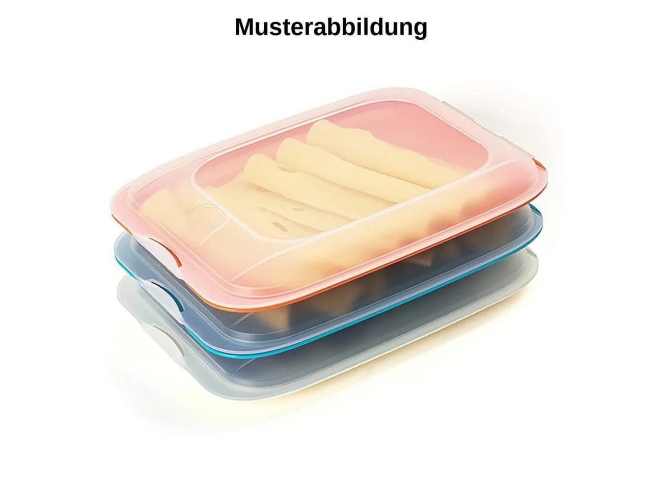 Engelland Frischhaltedose 4-tlg. Stapelbar mit Servierplatte