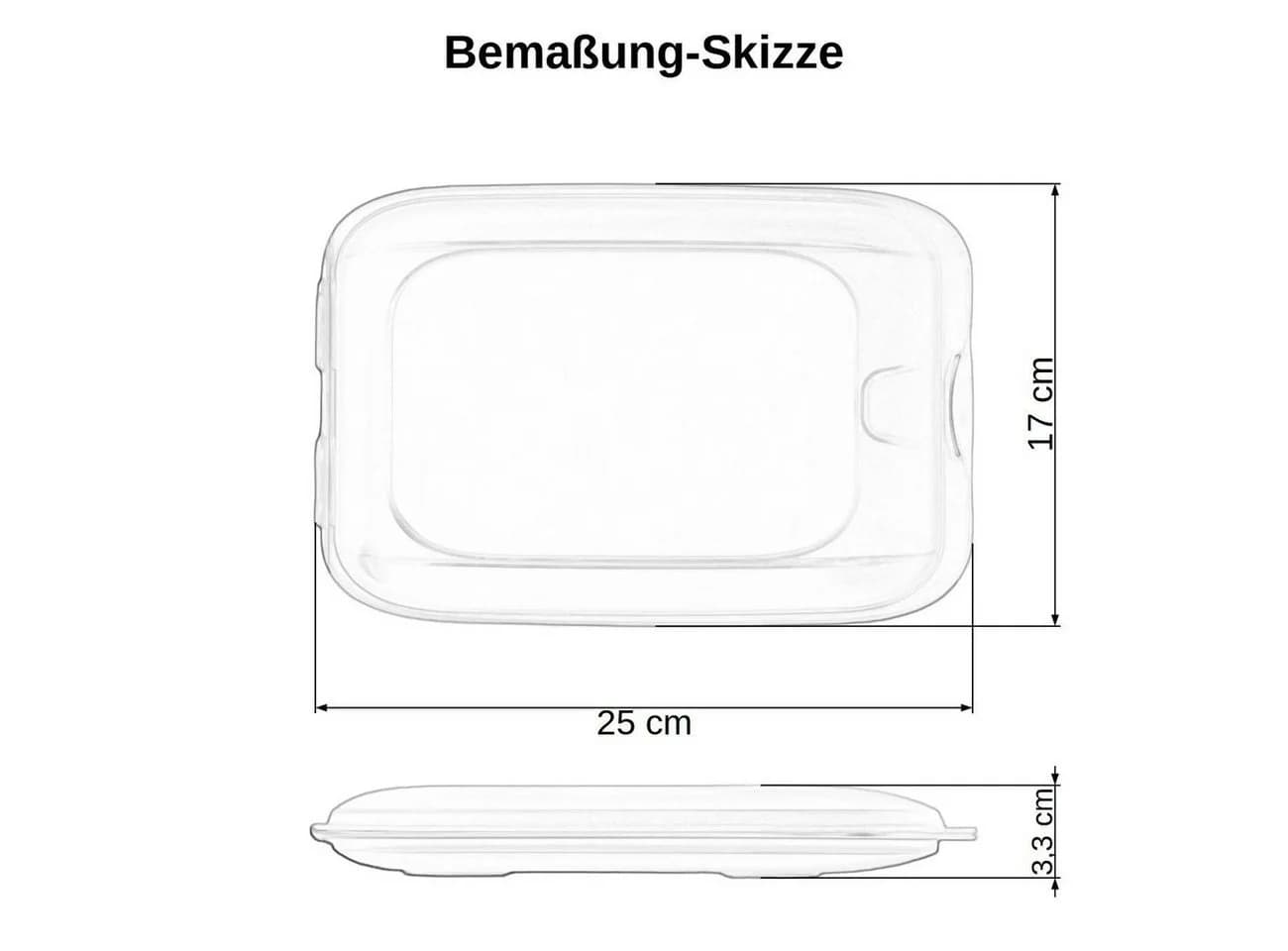 Engelland Frischhaltedose 4-tlg. Stapelbar mit Servierplatte - Bild 3