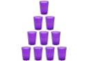 Engelland Mehrwegbecher 10-tlg. Neon Violett Kunststoff BPA-frei Bild 2