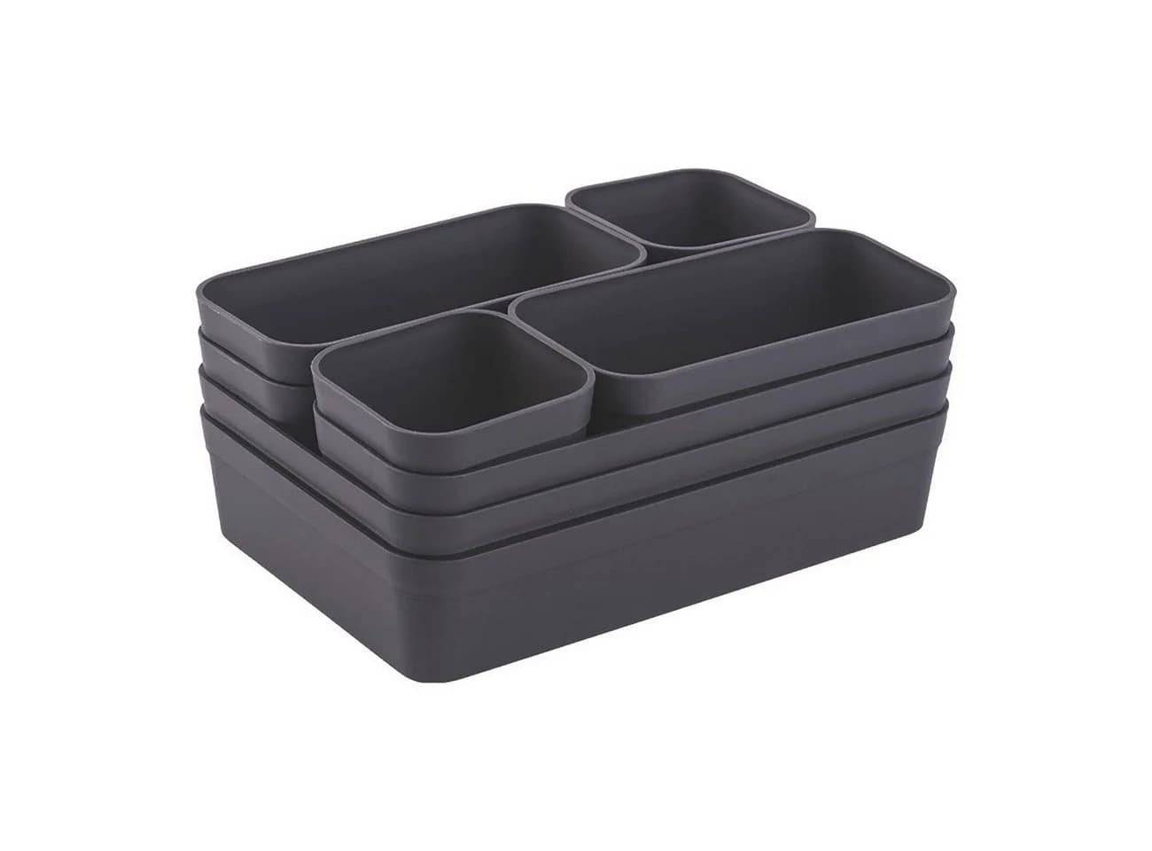 Engelland Schubladeneinsatz Organizer Set Grau BPA-frei - Bild 2