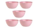 Engelland Müslischüssel 5-tlg. Rosa PP-Kunststoff BPA-frei Bild 2