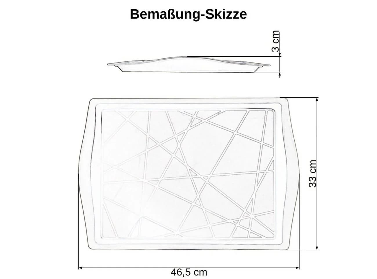 Engelland Serviertablett Kunststoff BPA-frei Modern - Bild 4