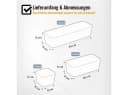 Engelland Schubladeneinsatz Organizer Set Lila BPA-frei Bild 4