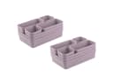 Engelland Schubladeneinsatz Organizer Set 16-tlg. Lila BPA-frei Bild 2