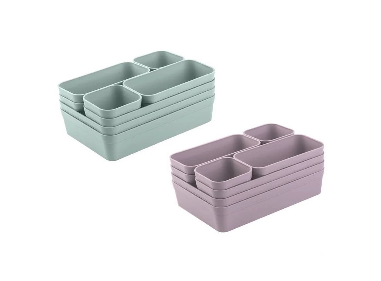 Engelland Schubladen-Organizer Set 16-tlg. BPA-frei Bunt Modern - Bild 2
