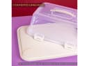 Engelland Kuchentransportbox mit Griff und Klick-Verschluss Bild 3