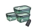 Engelland Frischhaltedosen 3er Set BPA-frei Stapelbar Bild 2