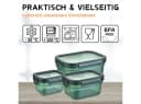 Engelland Frischhaltedosen 3er Set BPA-frei Stapelbar Bild 5