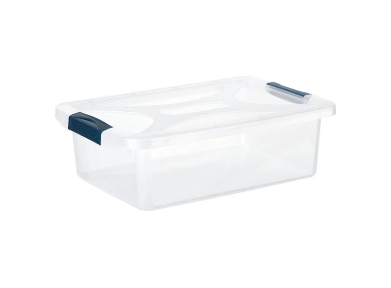 Engelland Aufbewahrungsbox Plastikbox mit Deckel und Verschluss-Clips - Bild 2