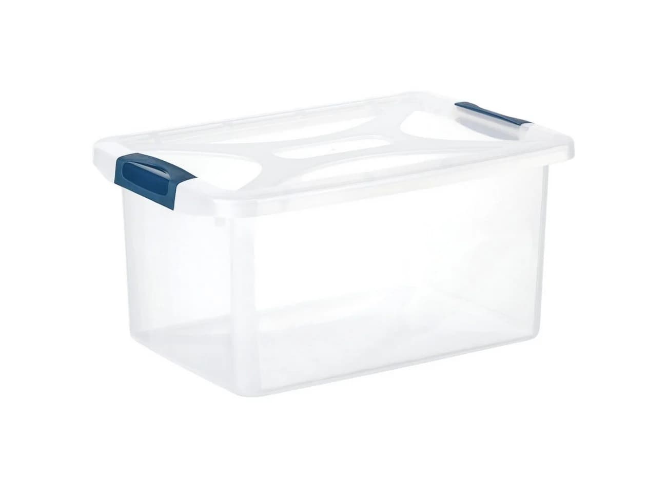 Engelland Aufbewahrungsbox Transparent mit Deckel und Verschluss-Clips - Bild 2