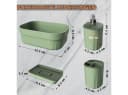 Engelland Badaccessoire-Set 4-teilig Rillenoptik Bild 1