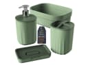 Engelland Badaccessoire-Set 4-teilig Rillenoptik Bild 2