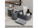 Engelland Badaccessoire-Set 4-teilig Rillenoptik Bild 3