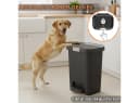Engelland Mülleimer mit Deckel und Pedal 25L Grau Soft-Close Bild 5