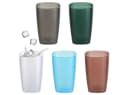 Engelland Mehrwegbecher Set 5-tlg. 250 ml Kunststoff BPA-frei Frostoptik Bild 2