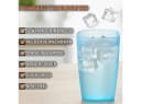 Engelland Mehrwegbecher Set 5-tlg. 250 ml Kunststoff BPA-frei Frostoptik Bild 3