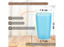 Engelland Mehrwegbecher Set 10-tlg. 400 ml Kunststoff BPA-frei Frostoptik Bild 1