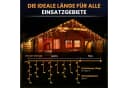 Gartenpirat LED-Lichterkette Eisregen mit Flashing-Effekt Bild 4