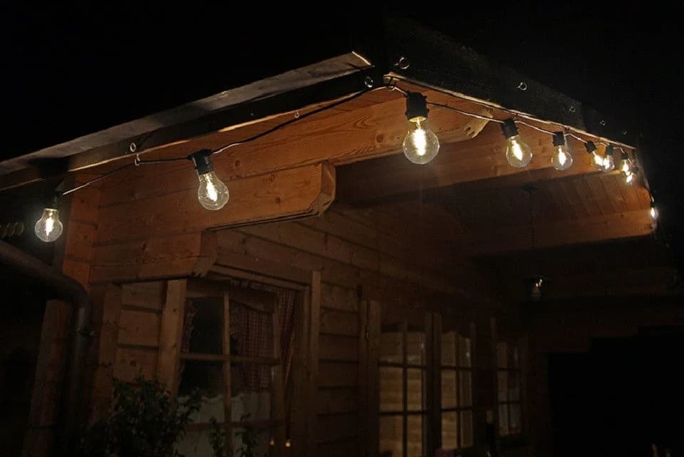 Gartenpirat LED-Lichterkette 10er warmweiß Filament