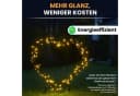 Gartenpirat LED Weihnachtsfigur Herz Schwarz mit Timerfunktion Bild 4