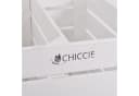 CHICCIE Holzkiste Langes Regal Weiß 3er Set Bild 4