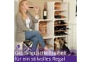 CHICCIE Weinregal Wino Flaschenregal aus Holz Weiß 2-tlg. Bild 4