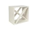 CHICCIE Weinregal Wino Weiß Holz X-Design Bild 2
