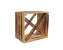 CHICCIE Weinregal Wino aus Holz Braun Stapelbar Bild 2