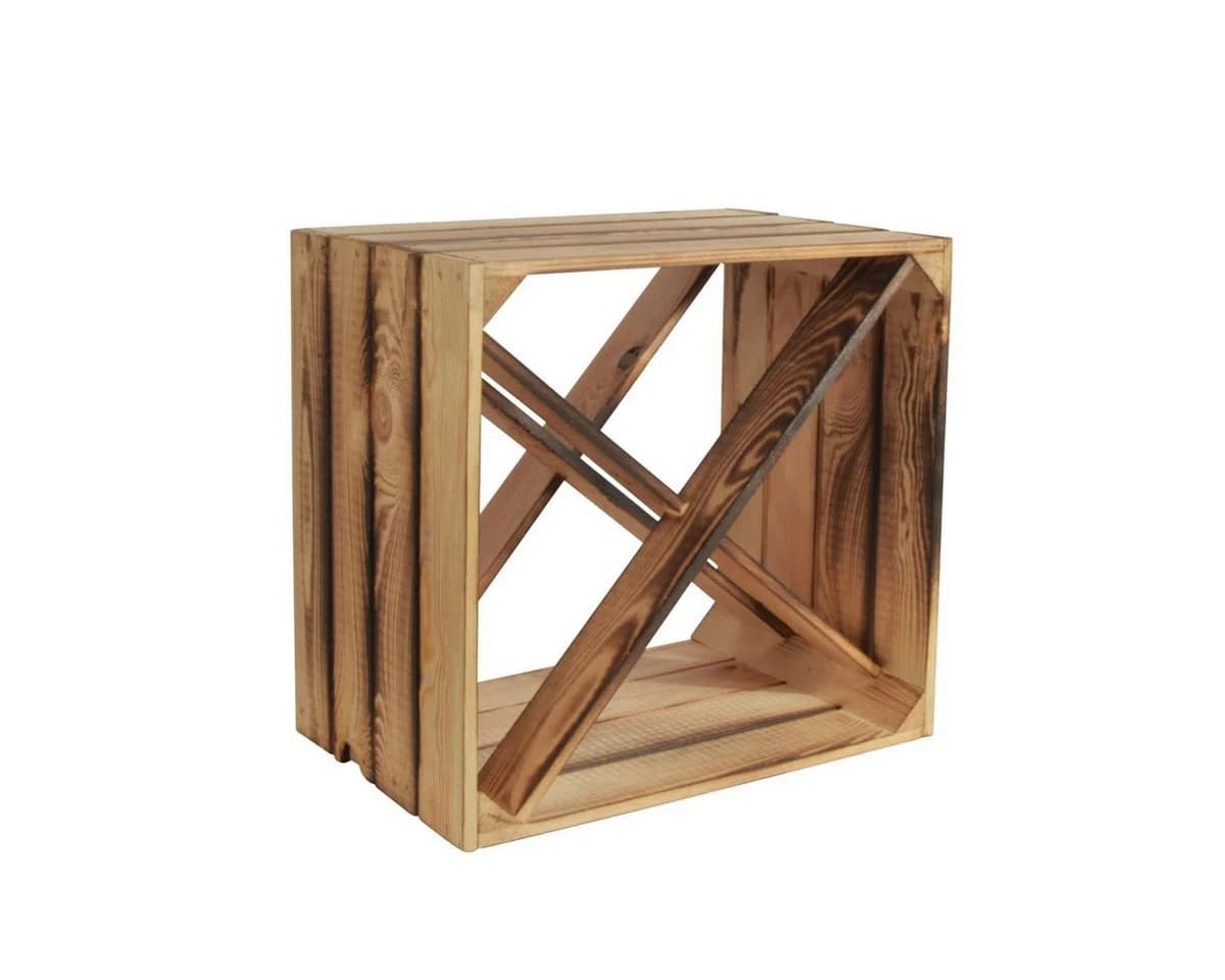 CHICCIE Weinregal Wino aus Holz Braun Stapelbar - Bild 2
