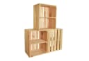 CHICCIE Holzkiste Noa Natur 3er Set Beige Bild 2