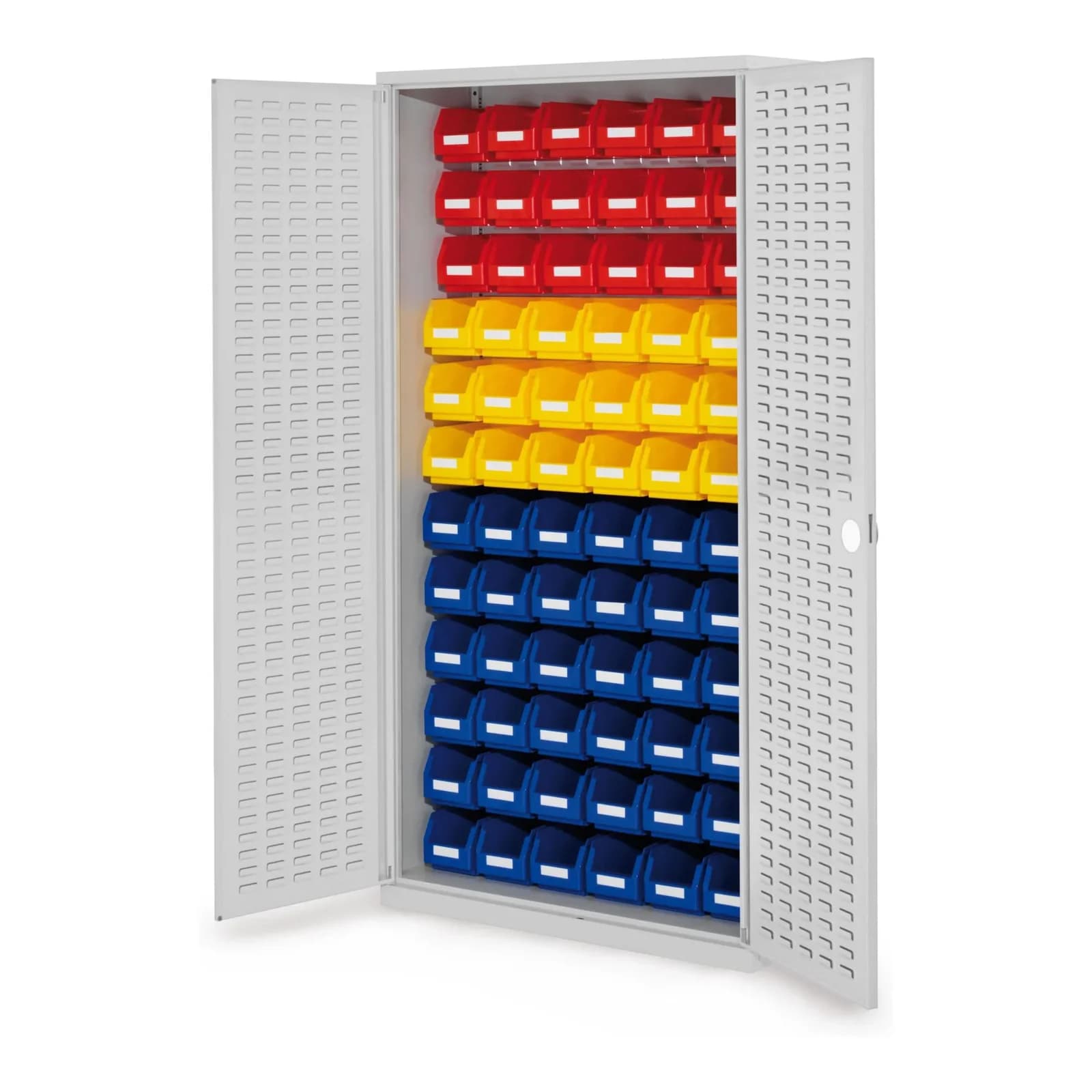 Kappes Schlitzplattenschrank RasterPlan RAL 7035 Mod. 56