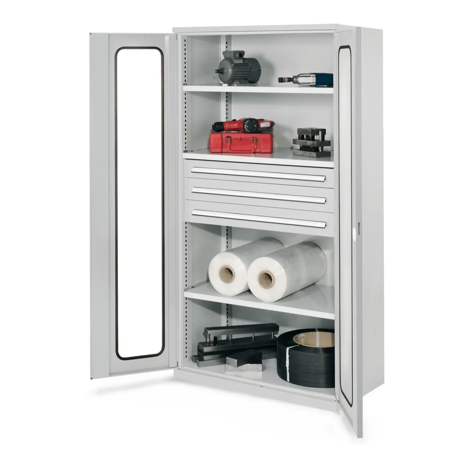 Kappes Schwerlastschrank OMT Mod. 43 Sichtfenstertüren