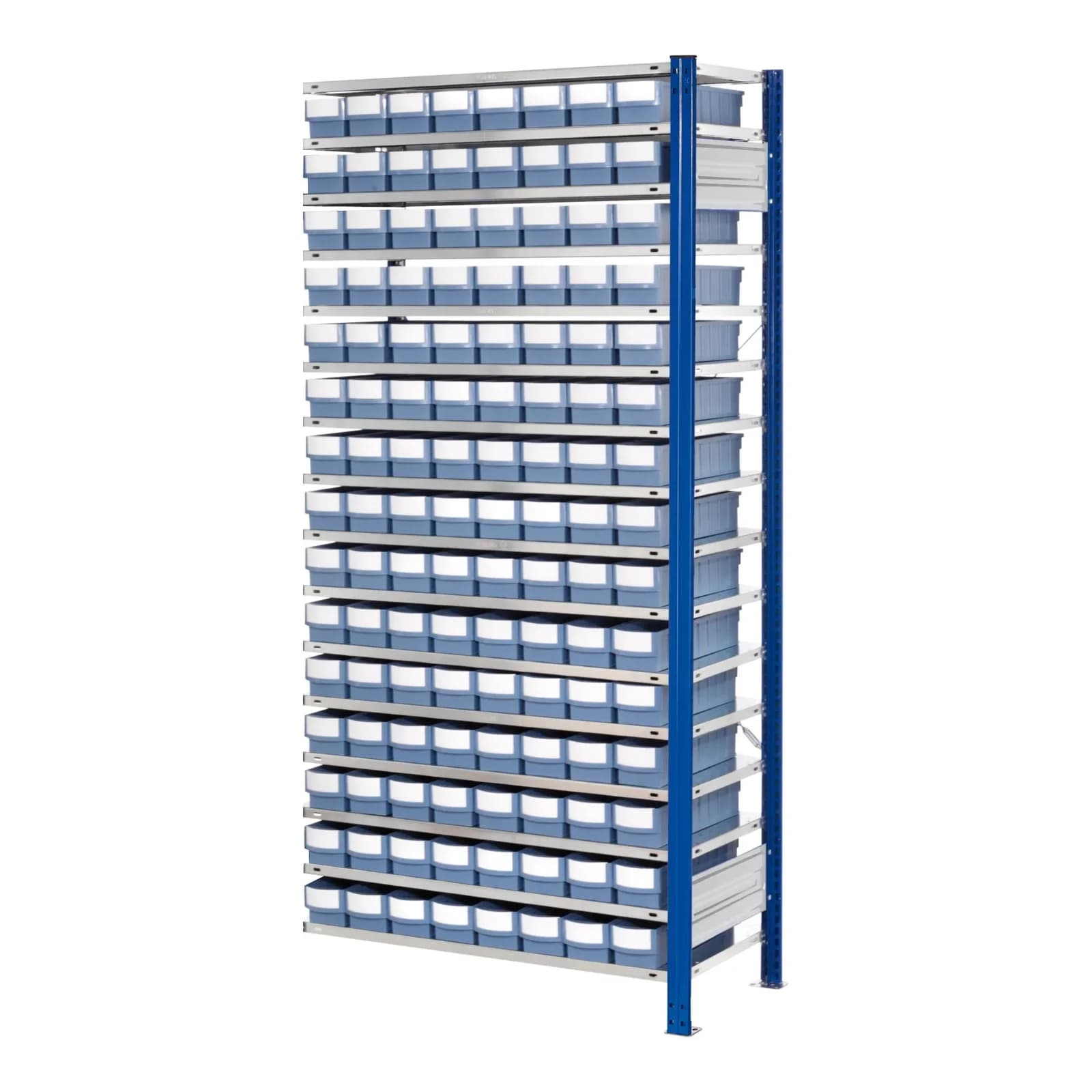 Kappes Steckregal RasterPlan mit Volumenkästen Mod. 30 Taubenblau