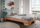 Main Möbel Stapelbett 2er-Set 'Pisa' Buche massiv natur geölt 90x200cm Bild 4