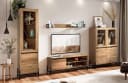 Main Möbel Sideboard Veneza Wildeiche & Metall schwarz Bild 4